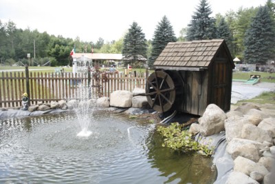 Fish pond/fountain